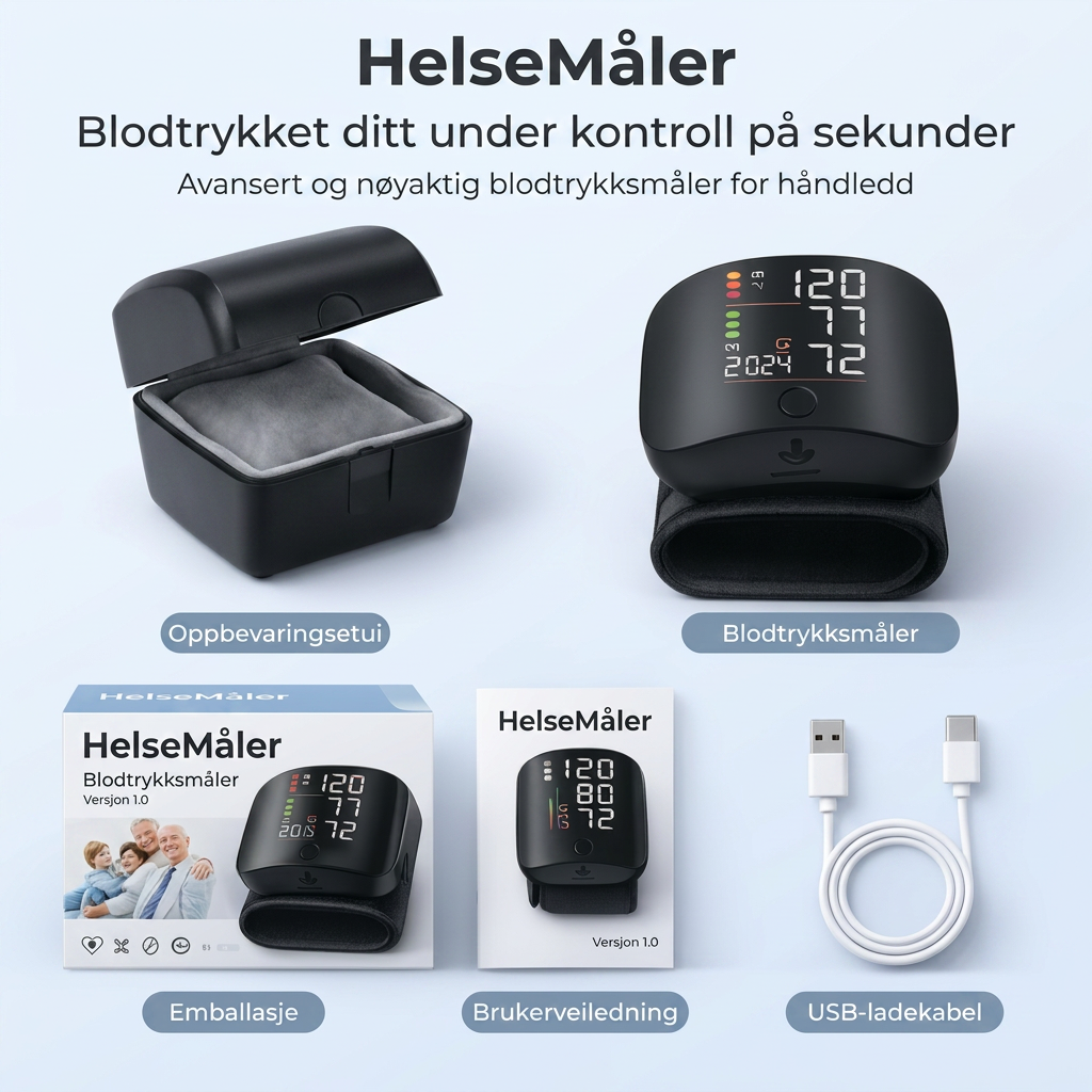 HelseMåler — Klar måling, rolig sinn